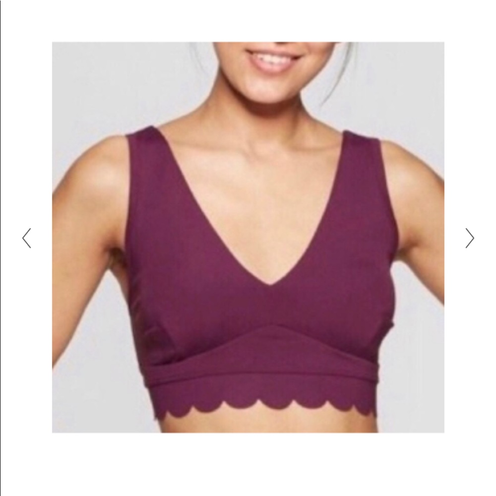 Joy lab for Target Scalloped Athletic Bra
